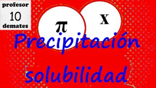 Calcular la solubilidad de una sal TRUCOS miligramos litro [upl. by Eltsirk]