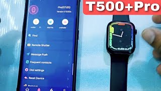 T500 Pro Smart Watch Full Setup  Series 8 🔥 Unboxing and Review  How to pair T500 with Phone [upl. by Lemak]