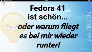 Fedora 41 mit Gnome 47 ist schön  fedora linux gnome [upl. by Hyrup649]