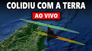 AO VIVO COLISÃO DE ASTEROIDE NA TERRA  TEMPESTADE SOLAR INESPERADA QUE EU AVISEI [upl. by Geiss526]