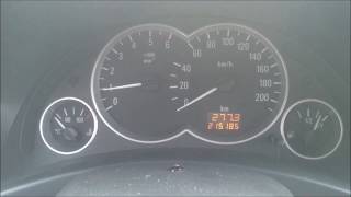 Opel Combo 13cdti 75km DPF cold start [upl. by Ruyam603]