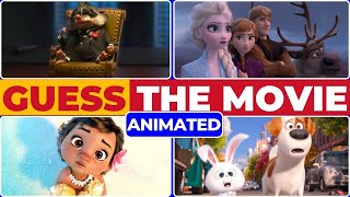 Top Animated Movies of All Time  Guess the Movie Quiz  Ultimate Film Trivia Challenge [upl. by Wadlinger609]