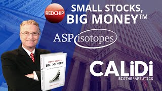 RedChip TV Highlights ASP Isotopes NASDAQ ASPI amp Calidi Bio NYSE American CLDI [upl. by Ardnaek136]