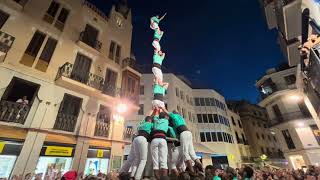 Pde7f dels Castellers de Vilafranca a Sitges [upl. by Utimer]