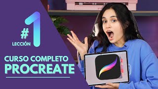 CURSO COMPLETO de PROCREATE en Español  Unidad 1 [upl. by Oiluarb]