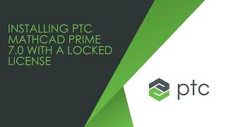 How to install PTC Mathcad Prime 70 with a locked license [upl. by Mae]