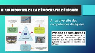 1HGGSP  Le fonctionnement de lUE  démocratie représentative et démocratie déléguée [upl. by Berget]