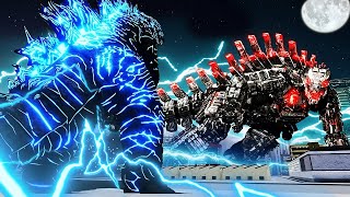 GODZILLA x KONG BATTLE ROYALE in Kaiju Arisen ROBLOX [upl. by Hennessy]