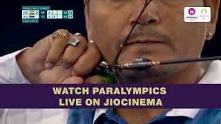 Shyam Sundar hits a perfect 30  Paralympics Archery Highlights  JioCinema [upl. by Ahders627]