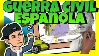 💣 La GUERRA CIVIL ESPAÑOLA  Resumen en 10 minutos [upl. by Aehcsrop]