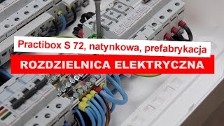 Rozdzielnica PRACTIBOX S 72 natynkowa prefabrykacja  skrzynka elektryczna [upl. by Wolfy]