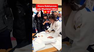 Diyora Keldiyorova judo Muxlislari Bilan diyorakeldiyorova ViralShorts rek reels judo trending [upl. by Barbra987]