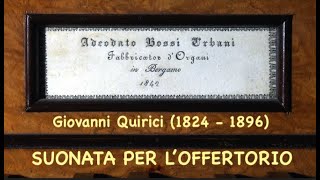 Giovanni Quirici SUONATA PER LOFFERTORIO Live [upl. by Eleonora]