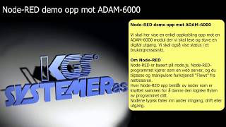 NodeRED ADAM 6000 DO Demo [upl. by Leahcir763]