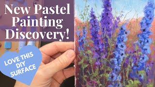 NEW Pastel Painting Discovery You Gotta Try This DIY Surface Real Time Tutorial [upl. by Odel312]