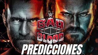 🔴LIVE PREDICCIONES BAD BLOOD 2024 [upl. by Trudnak]