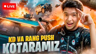 KD VA RANG PUSH KOTARAMIZ  QUDRAT YT QAYTDI  SHORTs STRIM PUBG MOBILE [upl. by Kussell]