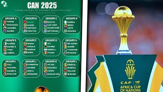 ⚽️ QUI IRA À LA CAN 2025  QUALIFICATION 🏆 [upl. by Slohcin]