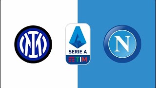 🔴 INTER vs NAPOLI  LIVE SERIE A  ISCRIVITI❤️SUBSCRIBE [upl. by Bouchier]