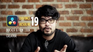 Davinci Resolve 19 How To Use Ducker And Film Look Creator [upl. by Jesus]