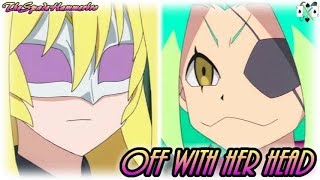 Buddyfight Ace Amv Eden Hanazono vs Dan Yamada  Off With Her Head  Full [upl. by Akihsar]