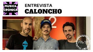 Entrevista a CALONCHO con quotOPTIMISTAquot acústico en directo 6JUL17 [upl. by Shaylah]