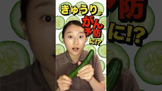 🥒きゅうりが🥒がん予防に？！ 料理 理系 雑学 [upl. by Meagher]