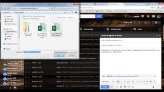 Como adjuntar un correo en otro correo  Gmail  Hotmail [upl. by Hayikat]
