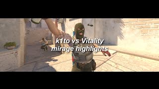 k1to vs Vitality  fragmovie [upl. by Nnylanna463]