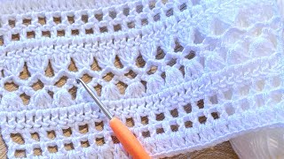 💥Brilliant How To Crochet An Adorable Blouse Top Cardigan amp Blanket Stitch Online Crochet Tutorial [upl. by Nwahsir]