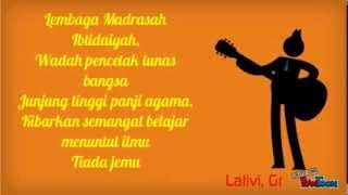 Lirik dan Lagu Mars Madrasah Ibtidaiyah [upl. by Trini]