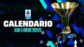 Unboxing di TUTTE LE GIORNATE della SERIE A ENILIVE 20242025  Calendario  DAZN [upl. by Allina305]