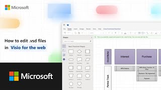 How to edit vsd files in Visio for the web [upl. by Kirschner218]