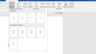 Matematicke formule u Wordu [upl. by Ettennyl]