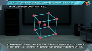 5  Class 12  Chemistry  Solid State  Calculation of number of atoms per unit cell [upl. by Alym]