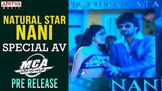 Hero Nani Special AV  MCA Pre Release Event Nani Sai Pallavi  DSP [upl. by Settera]