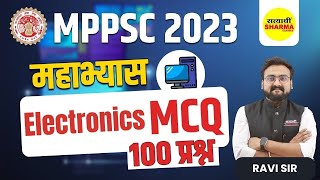 ELECTRONICS MOST IMPORTANT MCQ SERIES I SATYADHI SHARMA CLASSES I RAVI SIR  MPPSC [upl. by Dimitri]