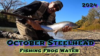 October Steelhead  fishin low and slow [upl. by Valentin]