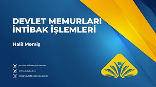 Devlet Memurları İntibak İşlemleri [upl. by Dove]