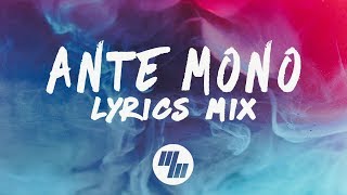 Cazzette  Ante Mono Continuous Lyrics Mix [upl. by Ilera665]