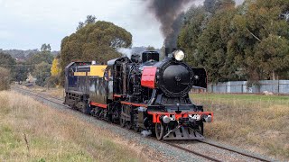 J549 steam trial to Maldon [upl. by Bundy]