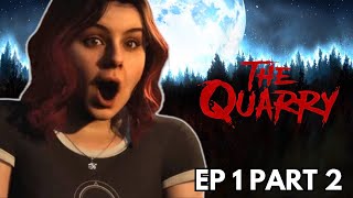 Gremlins play a scary game The Quarry EP1 part2 [upl. by Adelia490]