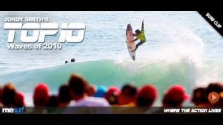 JORDY SMITH  TOP 10 WAVES  WCT 2010 [upl. by Ruffina]