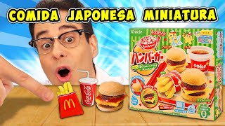 Hago HAMBURGUESAS MINIATURA de DULCES JAPONESES  El Gallinero de Mike [upl. by Adrea900]