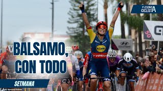 👊 ELISA BALSAMO no perdona y estrena la SETMANA CICLISTA con victoria  Esencia Ciclista [upl. by Ettigirb603]