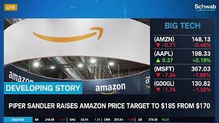 Apple AAPL Hits AllTime High amp Amazon AMZN Sees Upside [upl. by Gambrell]