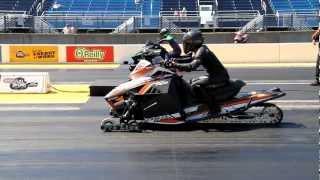 Paul Phillips DampD Stock Turbo goes 843  15428 MPH NHRA Divisional Race [upl. by Ahseinat]