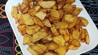 Comment faire les frites de pommes de terre [upl. by Alliuqa173]