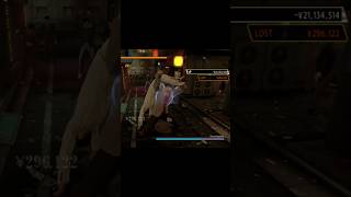 YAKUZA 0 Legends Style Level 999 using Beast Style without equipment yakuza yakuza0 fighting [upl. by Krissy]