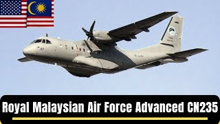 Royal Malaysian Air Force Advanced CN235 Maritime Surveillance Aircraft Received from US [upl. by Nylle220]